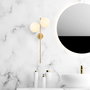 Opviq Lámpara de pared Fazli - 10410 Oro brillante